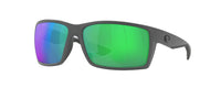 MATTE GREY - GREEN MIRROR 580 POLYCARBONATE - POLARIZED