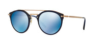 DENIM | ROSE GOLD - DARK BLUE MIRROR