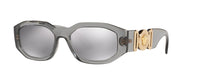 TRANSPARENT GREY - LIGHT GREY MIRROR SILVER 80