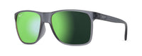 TRANSLUCENT MATTE GREY - MAUI GREEN - POLARIZED