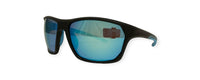 MATTE BLACK - ICE BLUE MIRROR - POLARIZED