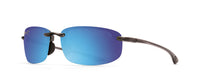 TRANSLUCENT SMOKE GREY - BLUE HAWAII - POLARIZED - 1.5 POWER