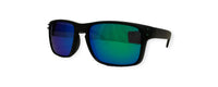 MATTE BLACK - GREEN MIRROR - POLARIZED